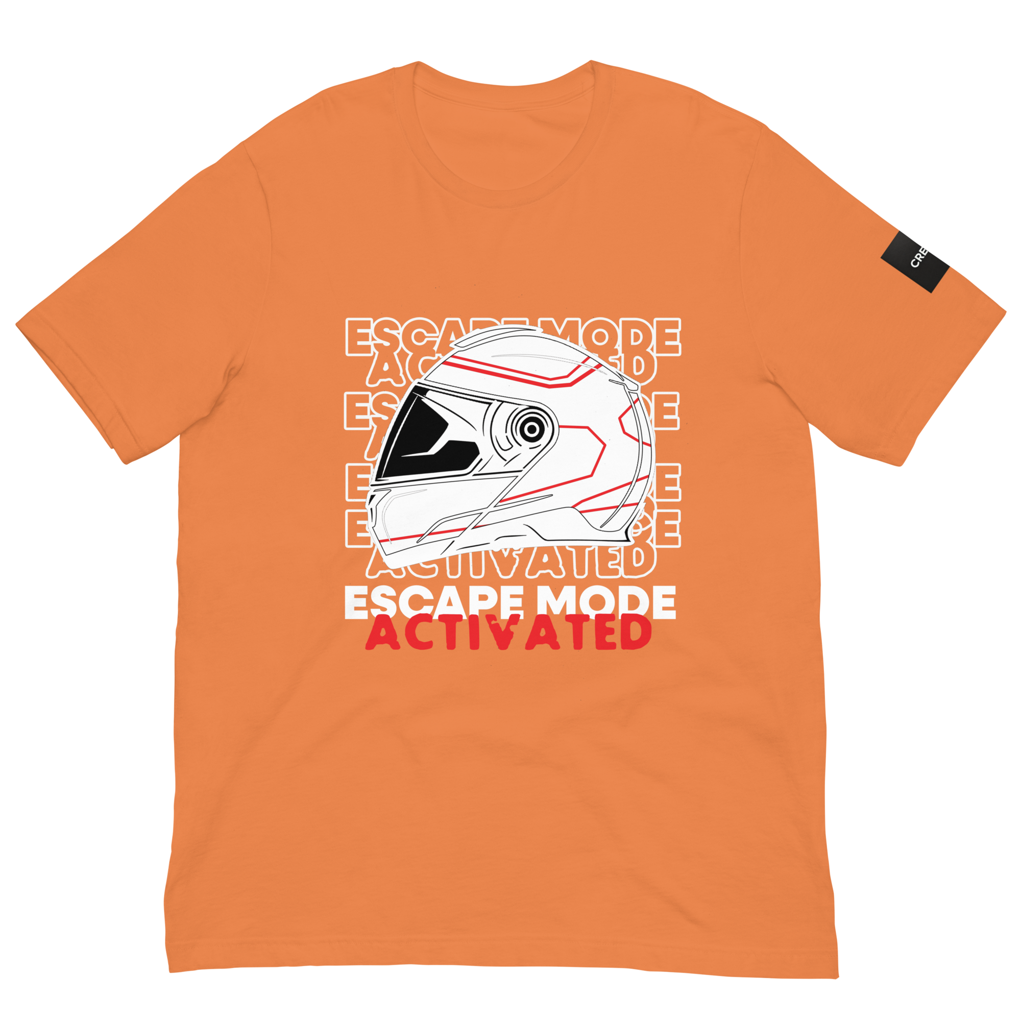 Escape Mode: Activated. Unisex Motorcycle T-Shirt