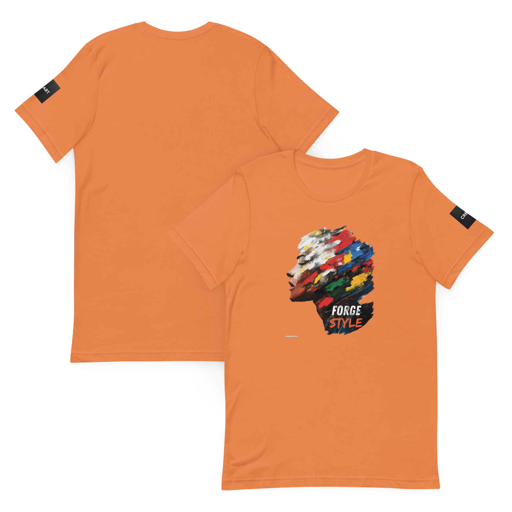 Abstract Expression T-Shirt – A Canvas of Creativity - Unisex