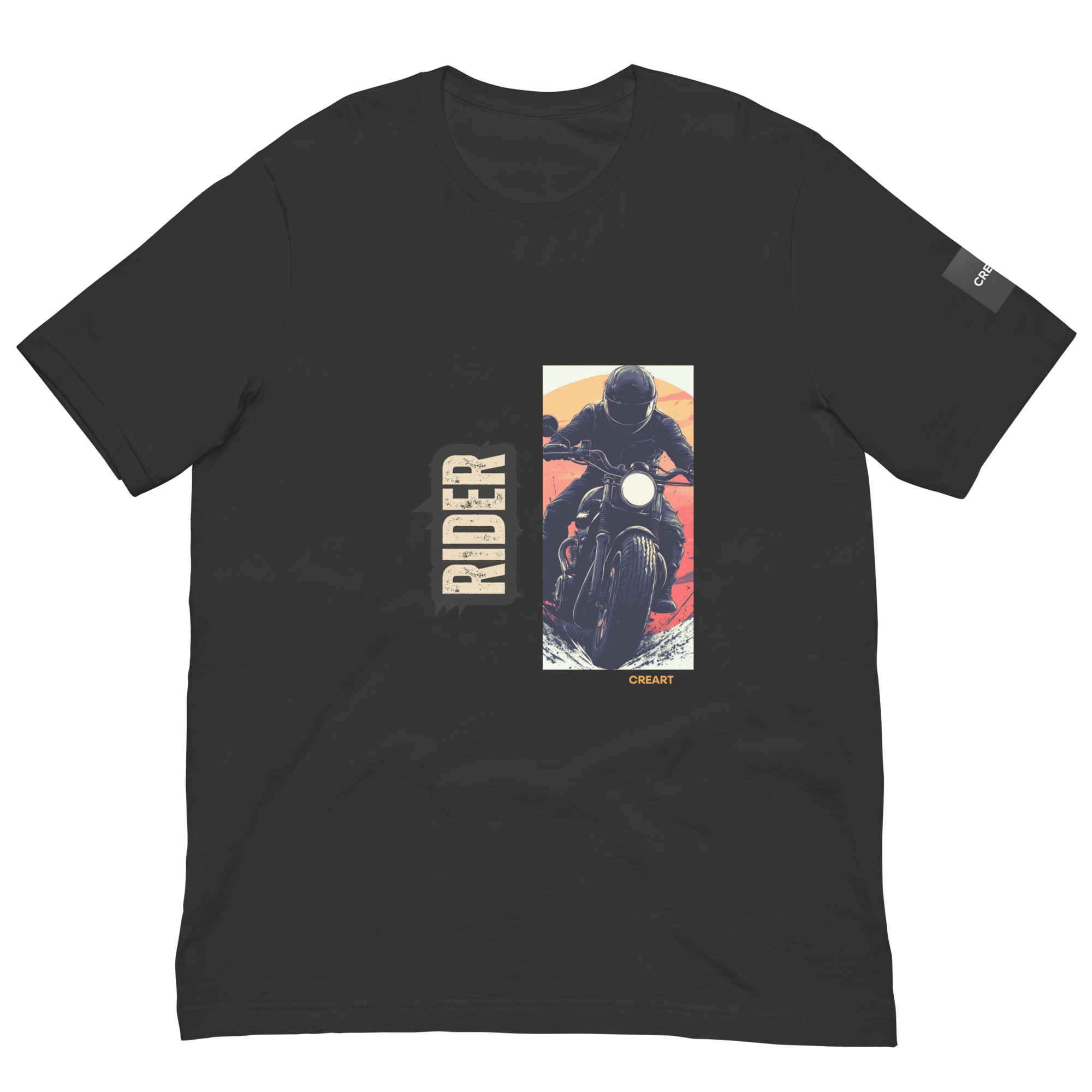 RIDER – Forged for the Fearless Unisex t-shirt