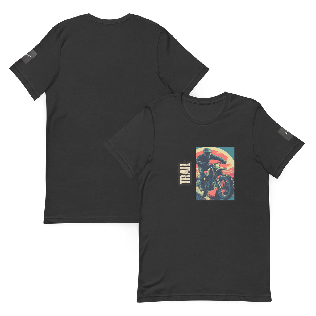 Trail Rider Vintage Moto Tee - Unisex t-shirt