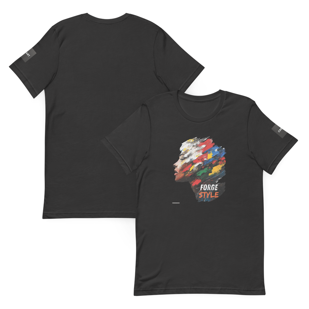 Abstract Expression T-Shirt – A Canvas of Creativity - Unisex