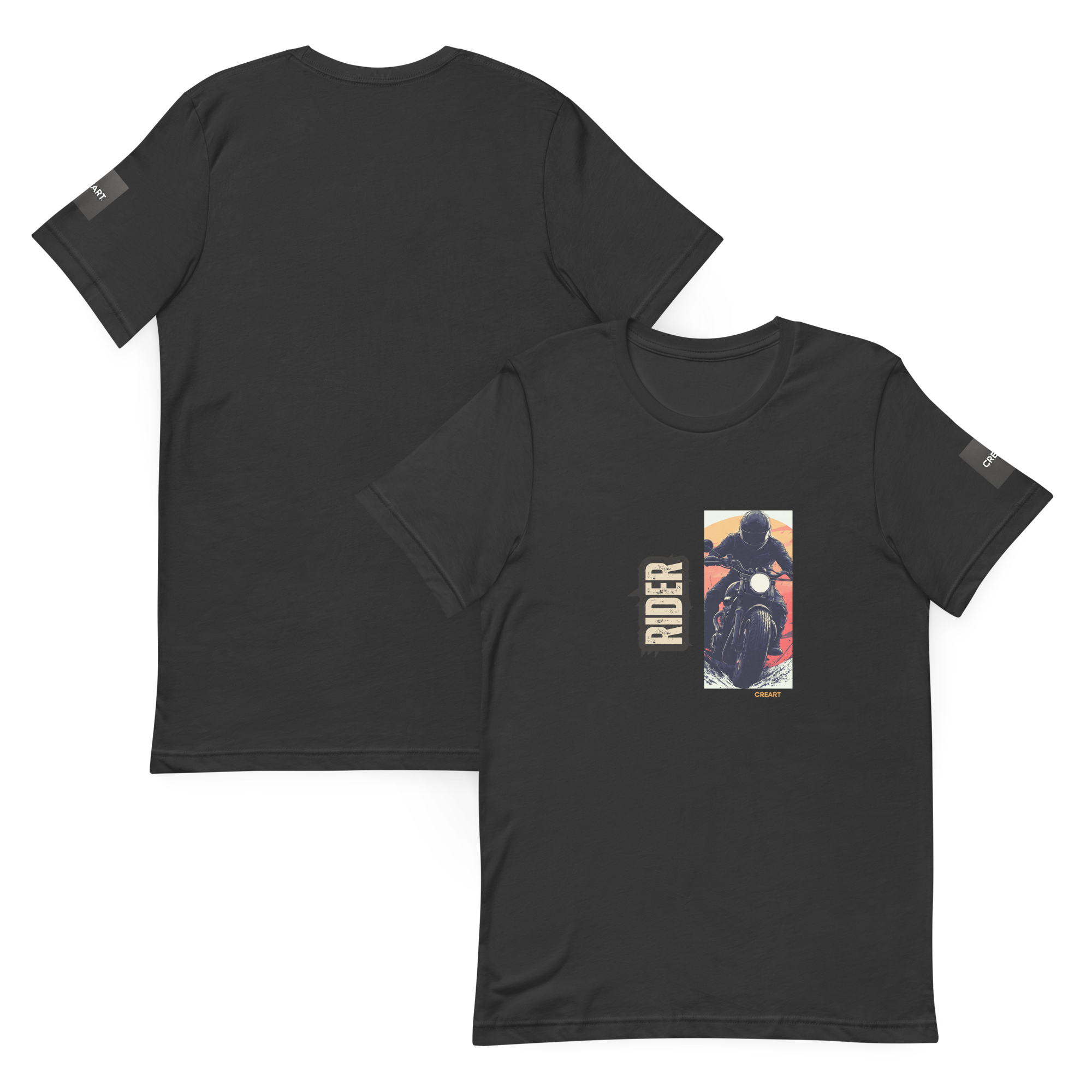 RIDER – Forged for the Fearless Unisex t-shirt