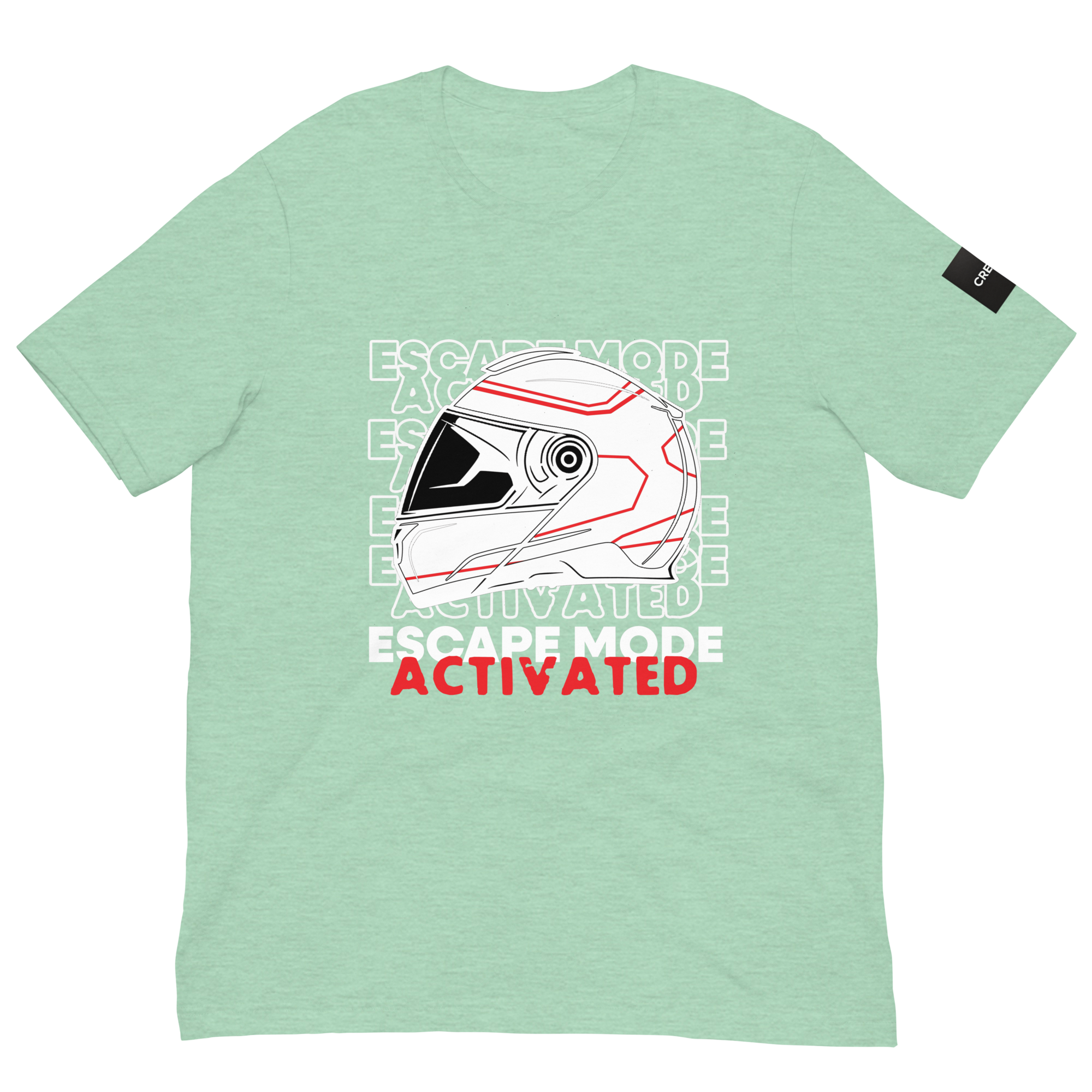 Escape Mode: Activated. Unisex Motorcycle T-Shirt