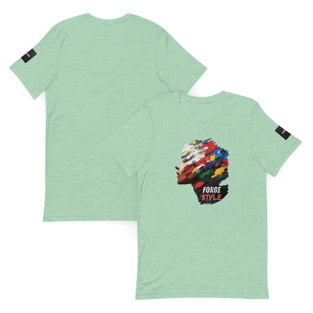 Abstract Expression T-Shirt – A Canvas of Creativity - Unisex