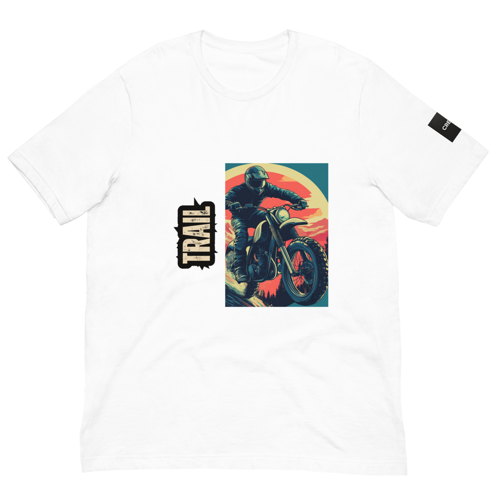 Trail Rider Vintage Moto Tee - Unisex t-shirt