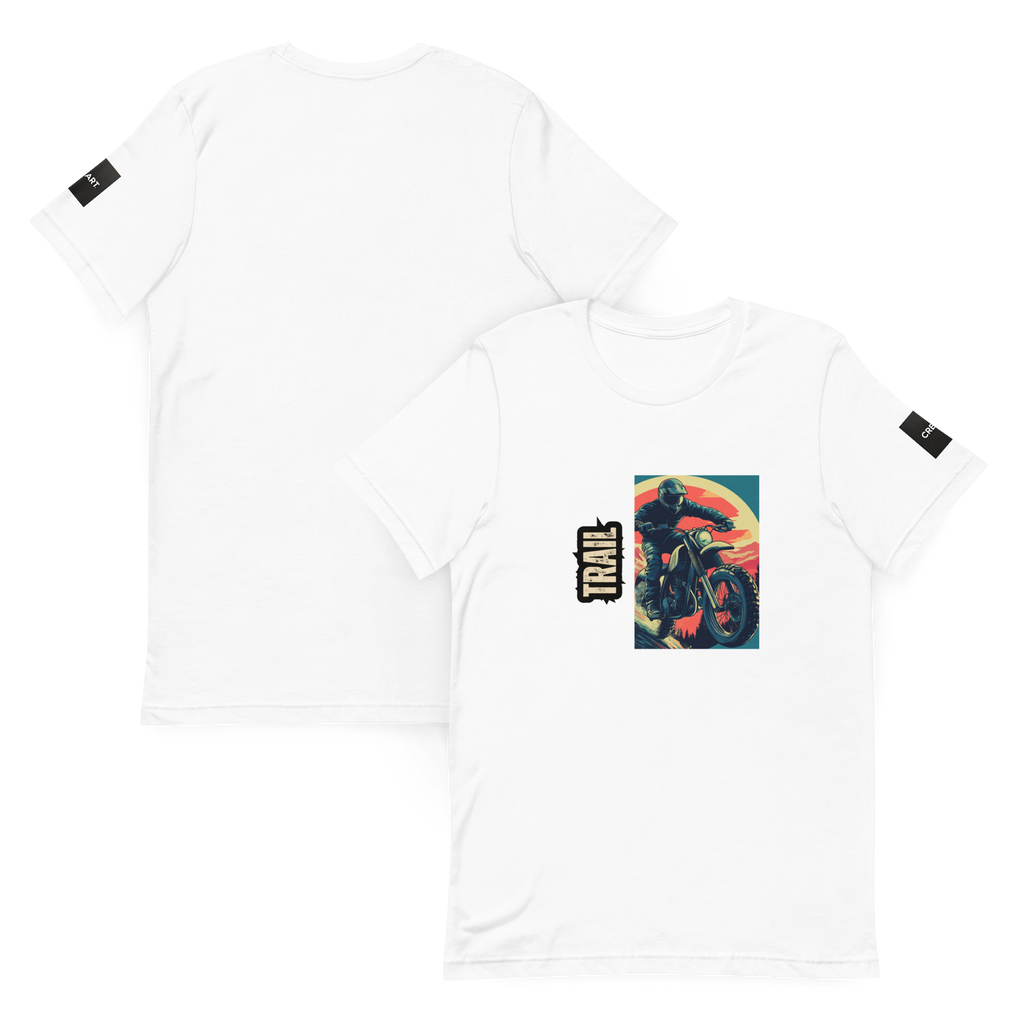 Trail Rider Vintage Moto Tee - Unisex t-shirt