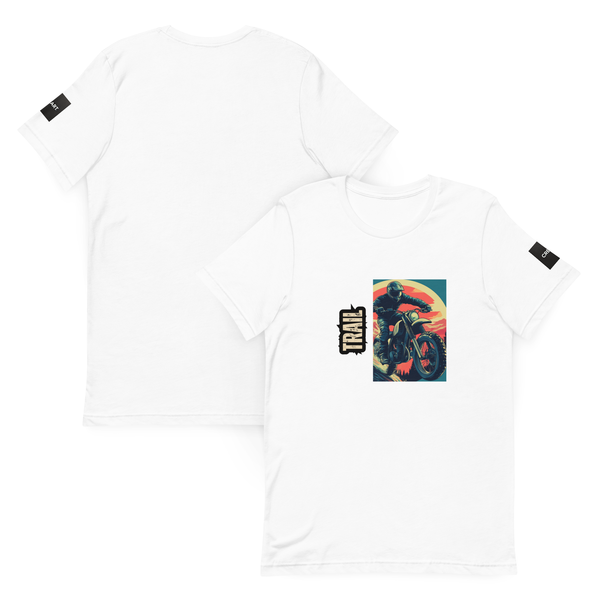 Trail Rider Vintage Moto Tee - Unisex t-shirt