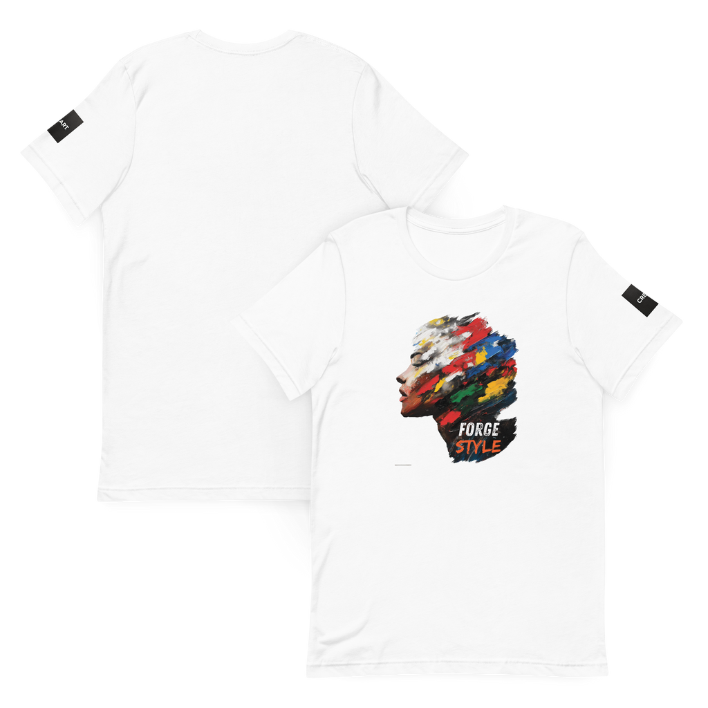 Abstract Expression T-Shirt – A Canvas of Creativity - Unisex