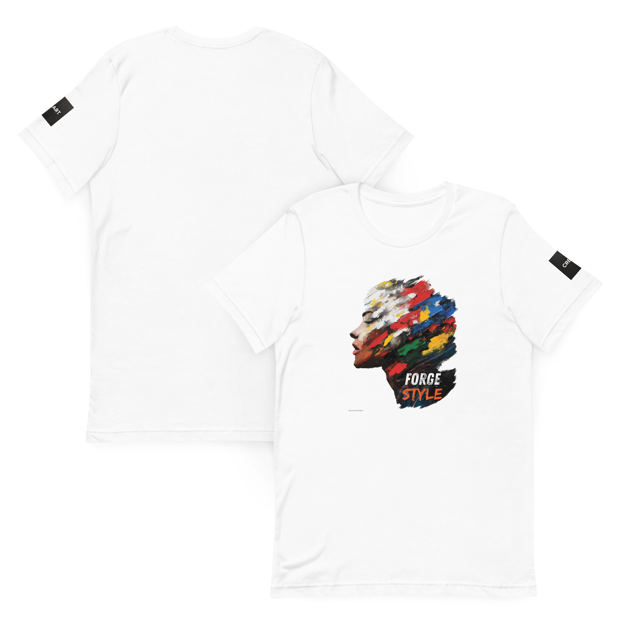 Abstract Expression T-Shirt – A Canvas of Creativity - Unisex